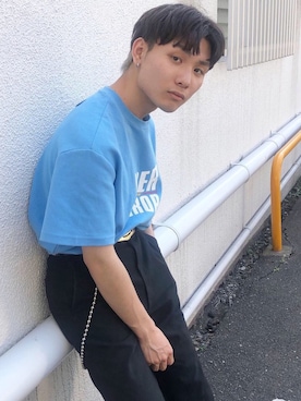 「ADER error（アーダーエラー）のアイテム」を使った、よぴたん🔥🔥🔥さん（メンズ・170cm）の夏コーディネート