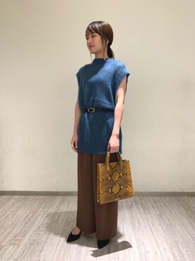 Miki Nakamuraさん（レディース・160cm）の夏コーディネート