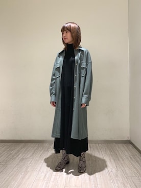 Miki Nakamuraさん(レディース・160cm)の秋コーディネート