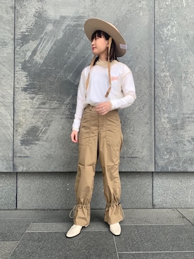 Miki Nakamuraさん(レディース・160cm)の夏コーディネート