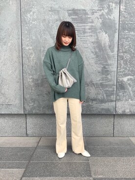 Miki Nakamuraさん(レディース・160cm)の秋コーディネート