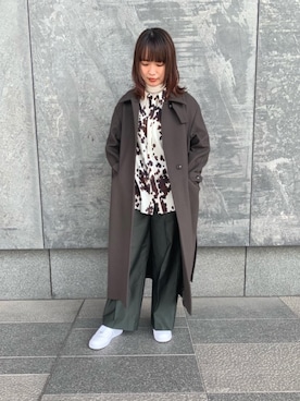 Miki Nakamuraさん（レディース・160cm）の秋コーディネート