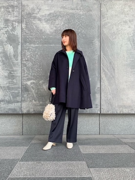 Miki Nakamuraさん（レディース・160cm）の秋コーディネート