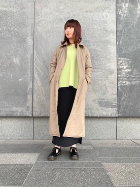 Miki Nakamuraさん（レディース・160cm）の冬コーディネート