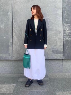 Miki Nakamuraさん（レディース・160cm）の春コーディネート