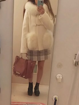 「WILLSELECTION（ウィルセレクション）のアイテム（ジャケット/アウター）」を使った、怪獣ママさん（レディース・151cm）の秋コーディネート