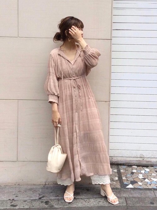 Yui Kobayashi Who S Who Chicoのワンピースを使ったコーディネート Wear