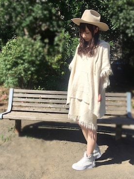 「UNUSED」｜「アイテム（ワンピース/ドレス）」を使った、☺︎さん（レディース・156cm）の夏コーディネート