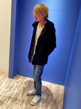 「HVC（エイチブイシー）のアイテム（その他アウター）」を使った、HVC廿日市店さん（メンズ・170cm）の冬コーディネート