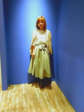 「HVC」｜「アイテム（スカート）」を使った、HVC廿日市店さん（メンズ・172cm）の春コーディネート