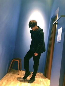 「HVC（エイチブイシー）のアイテム（ジャケット/アウター）」を使った、HVC廿日市店さん（メンズ・172cm）の冬コーディネート