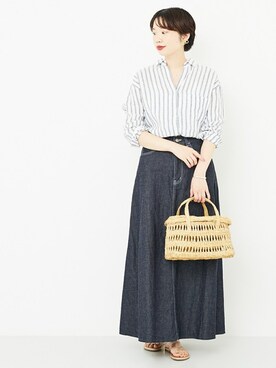 森 仁美さん（レディース・163cm）の夏コーディネート