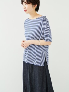 森 仁美さん（レディース・163cm）の夏コーディネート