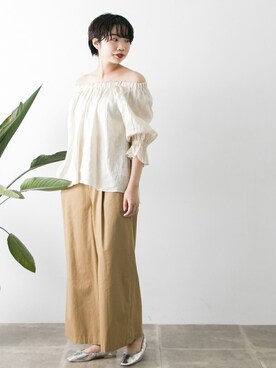 森 仁美さん(レディース・163cm)の夏コーディネート