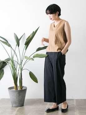 森 仁美さん(レディース・163cm)の夏コーディネート