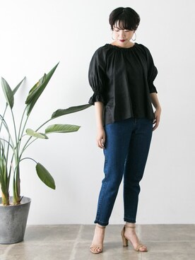 森 仁美さん(レディース・163cm)の夏コーディネート