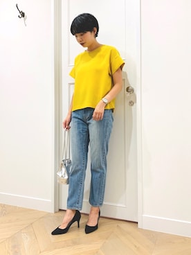 森 仁美さん（レディース・163cm）の夏コーディネート