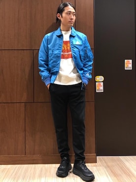 ®️さん(メンズ・175cm)の冬コーディネート