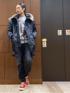 ®️さん(メンズ・175cm)の冬コーディネート