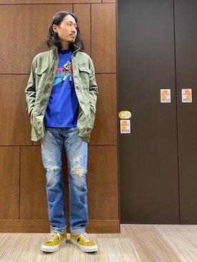 ®️さん(メンズ・177cm)の春コーディネート