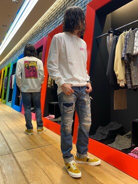 ®️さん（メンズ・177cm）の春コーディネート