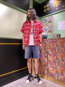 ®️さん（メンズ・177cm）の夏コーディネート