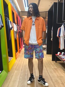 ®️さん（メンズ・177cm）の夏コーディネート