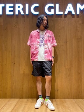 ®️さん（メンズ・177cm）の夏コーディネート