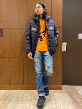 ®️さん（メンズ・177cm）の冬コーディネート