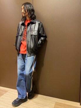 ®️さん（メンズ・177cm）の冬コーディネート