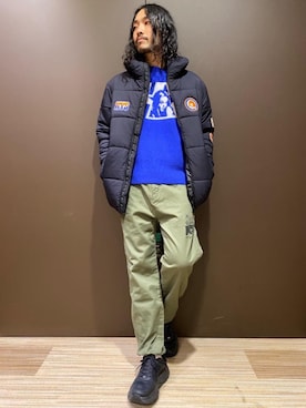 ®️さん（メンズ・177cm）の冬コーディネート