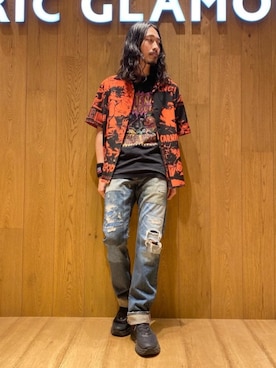 ®️さん（メンズ・177cm）の春コーディネート