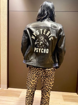 「コラボレーション」｜「アイテム（その他アウター）」を使った、®️さん（メンズ・176cm）の冬コーディネート