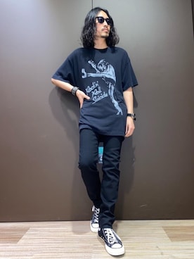 「ﾋﾞｯｸﾞｼﾙｴｯﾄ」｜®️さん（メンズ・176cm）の春コーディネート