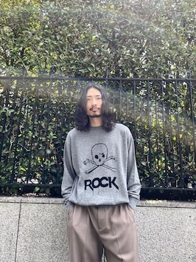 「ﾋﾞｯｸﾞｼﾙｴｯﾄ」｜®️さん（メンズ・176cm）の秋コーディネート
