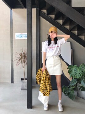 「VITA FEDE（ヴィタフェデ）のアイテム」を使った、ooahzさん（レディース・166cm）の春コーディネート