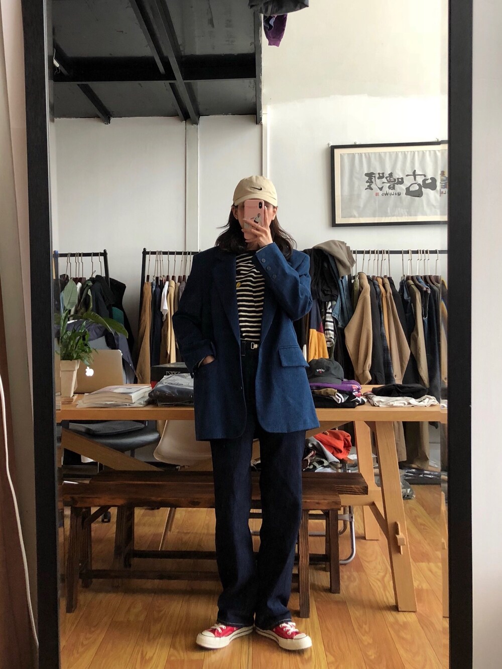 「ootd、ZARA」｜「ZARAのアイテム（スーツジャケット、その他）」を使った、ooahzさん（レディース・166cm）の秋コーディネートの1枚目の写真