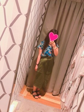 Kさん(レディース・153cm)の夏コーディネート