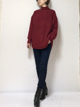 「アゼアミニット」｜ちぃぃさん（レディース・161cm）の秋コーディネート