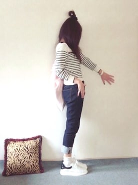 norimamiさん（レディース・160cm）の春コーディネート