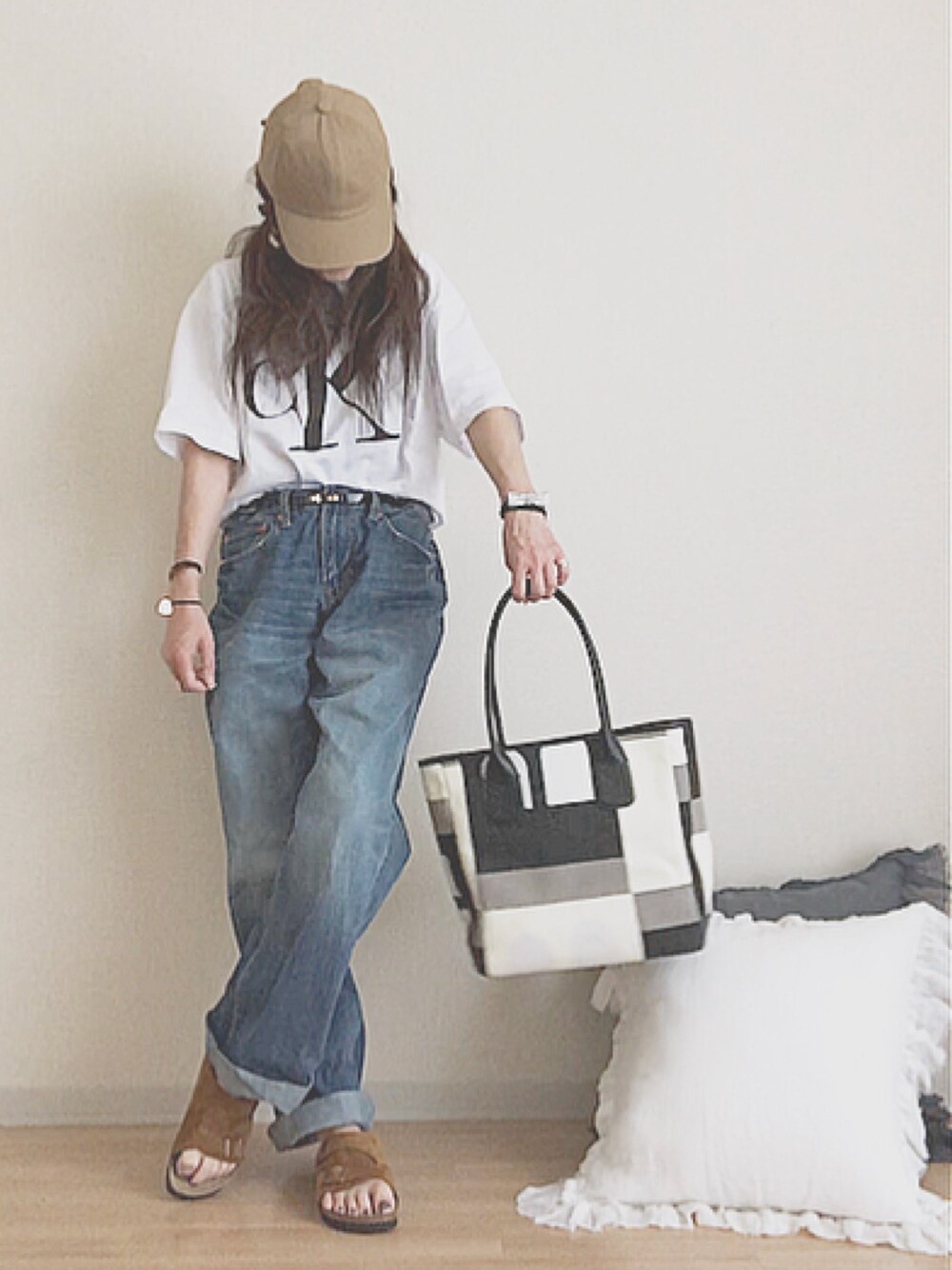 バリー BUSY B BOOTHBAY カラーブロックトートバッグ BALLY（バリー）の「【BALLY】 バリー BUSY B BOOTHBAY Japan