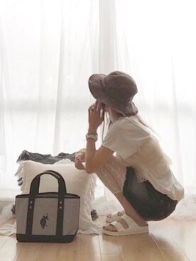 norimamiさん（レディース・160cm）の夏コーディネート