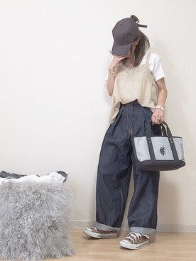 norimamiさん（レディース・160cm）の夏コーディネート