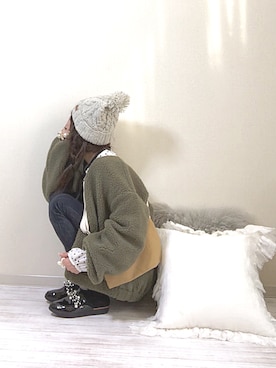 「シンプルおしゃれが好き」｜「アイテム（ラッピングキット）」を使った、norimamiさん（レディース・160cm）の秋コーディネート