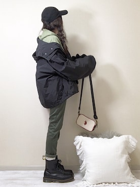「U.S.POLO ASSN.」｜「アイテム（ラッピングキット）」を使った、norimamiさん（レディース・160cm）の春コーディネート