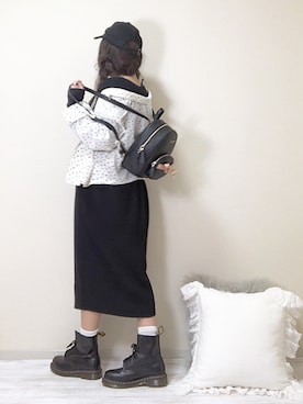 「RubinRosa（ルビンローザ）のアイテム」を使った、norimamiさん（レディース・160cm）の春コーディネート