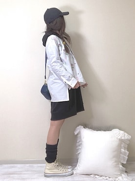 「U.S.POLO ASSN.」｜「アイテム（ラッピングキット）」を使った、norimamiさん（レディース・160cm）の春コーディネート