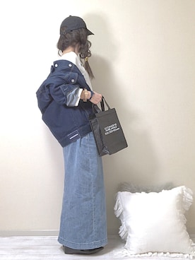 「リップスター」｜「アイテム（その他）」を使った、norimamiさん（レディース・160cm）の春コーディネート