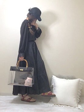 「Cawaii」｜「アイテム（アナログ腕時計）」を使った、norimamiさん（レディース・160cm）の春コーディネート