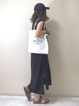 「MAISON DE REEFUR」｜norimamiさん（レディース・160cm）の夏コーディネート